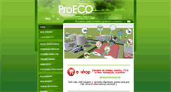 Desktop Screenshot of proeco.sk